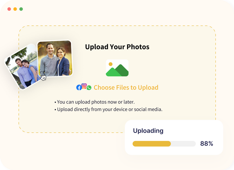 Upload Any Photo