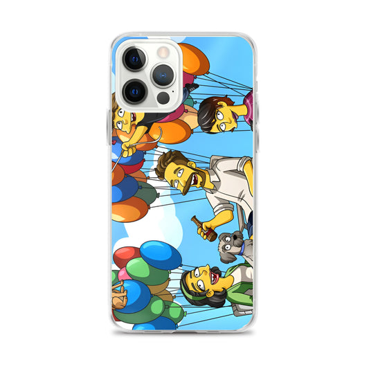 Custom Turned Yellow Portrait + iPhone Case