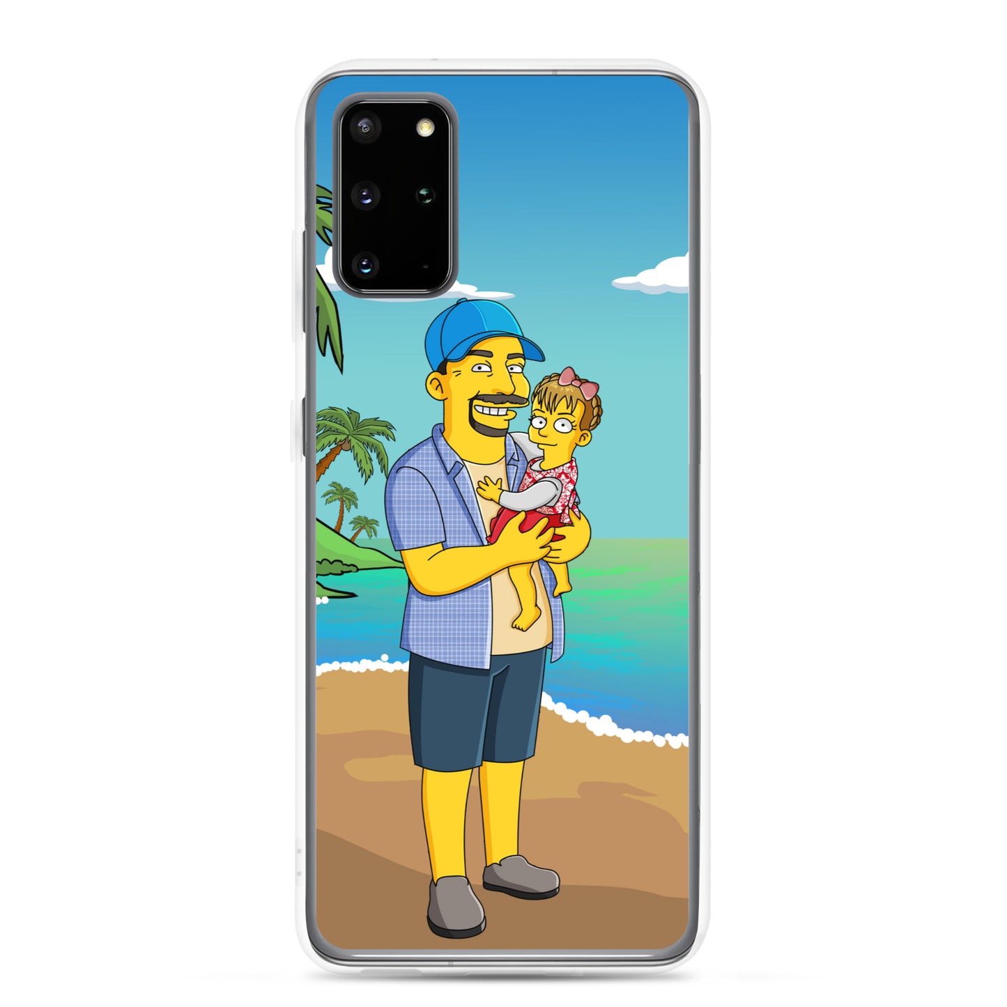 Custom Turned Yellow Portrait + Samsung Case