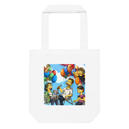 Custom Turned Yellow Portrait + Tote Bag
