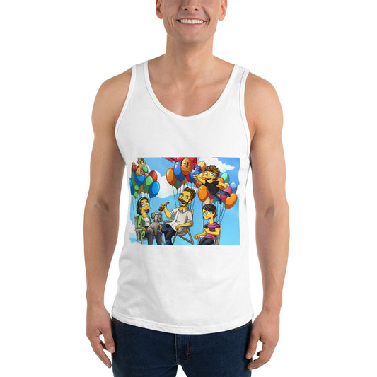 Custom Turned Yellow Portrait + Tank Top