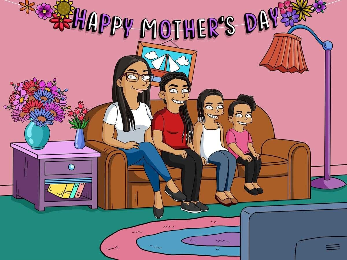 Full Body - Mothers Day Couch