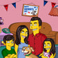 Turn Me Yellow! - custom Simpsons-style cartoon art by Turned Yellow