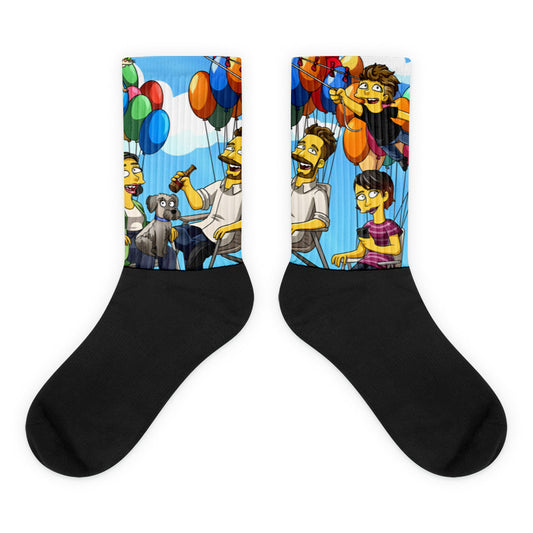 Custom Turned Yellow Portrait + Socks